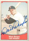 Signed WALT DROPO Pacific Legends Card