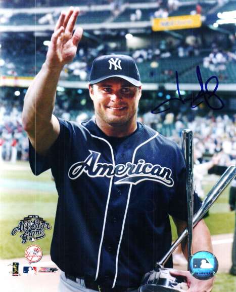AUTOGRAPHED  photo JASON GIAMBI New York Yankees