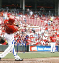 AUTOGRAPHED  ZACH COZART 8X10 Cincinnati Reds Photo