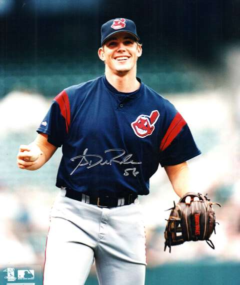 AUTOGRAPHED JOSH DEPAULO 8x10 Cleveland Indians photo