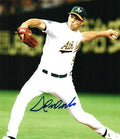 AUTOGRAPHED  photo LENNY DINARDO Oakland A's