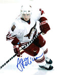 Autographed JAN HRDINA Phoenix Coyotes Photo