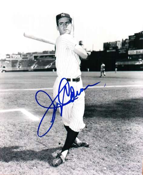 AUTOGRAPHED JERRY COLEMAN photo  New York Yankees