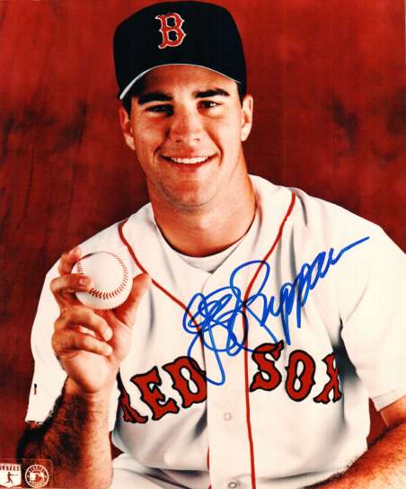 AUTOGRAPHED JEFF SUPPAN 8X10  Boston Red Sox photo