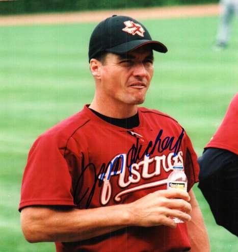 AUTOGRAPHED  photo JIM HICKEY Houston Astros