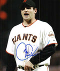 AUTOGRAPHED  STEVE KLINE  San Francisco Giants Photo