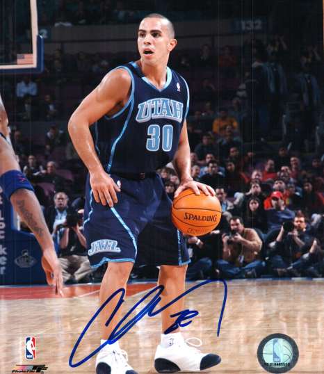 AUTOGRAPHED  CARLOS ARROYO Utah Jazz photo
