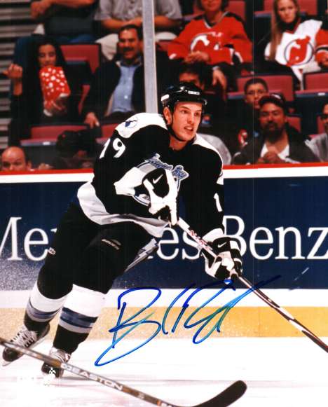 Autographed BRAD RICHARDS Tampa Bay Lightning photo
