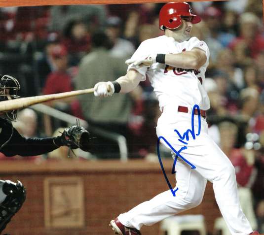 AUTOGRAPHED ADAM KENNEDY 8x10 St. Louis Cardinals photo