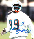 Autographed RANDALL HILL  Miami Dolphins  photo