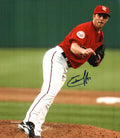 Autographed GARRETT MOCK Washington Nationals Photo