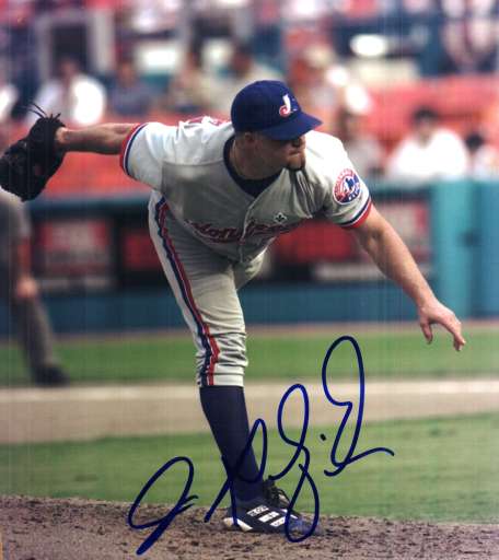 AUTOGRAPHED JOEY EISCHEN Montreal Expos Photo