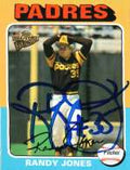 RANDY JONES Autographed 2004 Topps Fan Favorites Card