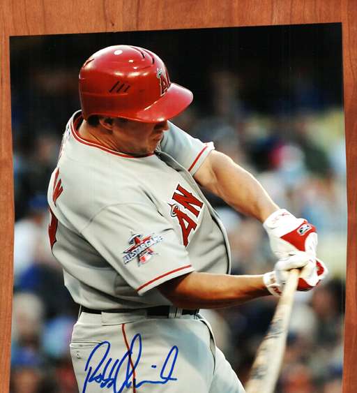 AUTOGRAPHED 8X10 photo ROBB QUINLAN Angels