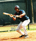 AUTOGRAPHED  photo BEN FRANCISO Cleveland Indians