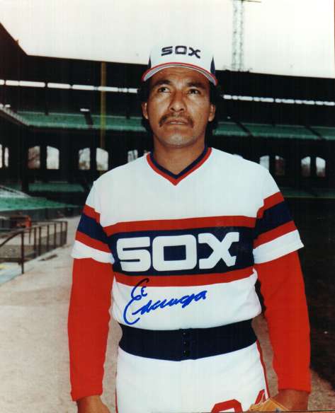 AUTOGRAPHED  photo CARLOS ESCARREGA Chicago White Sox