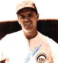 AUTOGRAPHED ED MIKSIS Chicago Cubs Photo