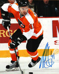 Autographed ANDREJ MESZAROS photo - Philadelphia Flyers