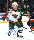 Autographed NICK SCHULTZ Minnesota Wild Photo