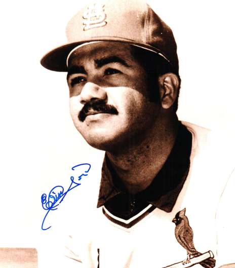 AUTOGRAPHED ELIAS SOSA St. Louis Cardinals photo