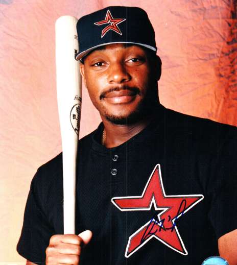 AUTOGRAPHED  photo AARON MCNEAL Houston Astros