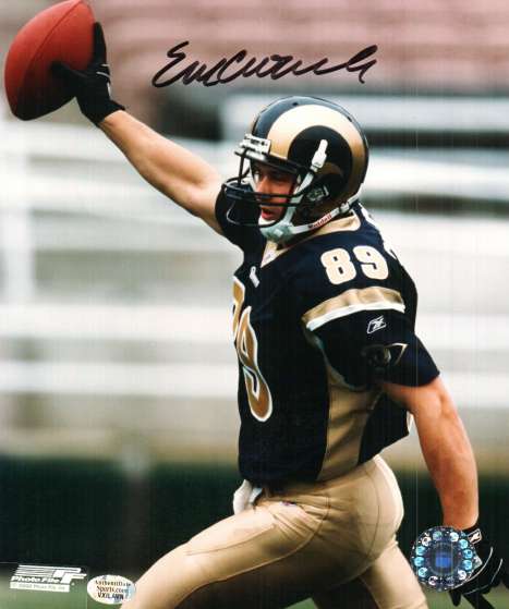 AUTOGRAPHED ERIC CROUCH photo St Louis Rams