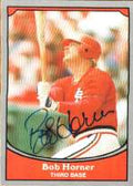 Signed  BOB HORNER Pacific Legends Card