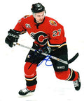 Autographed STEVE REINPRECHT Calgary Flames Photo