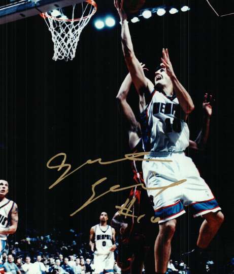 Autographed GORDON GIROSEK Grizzlies Photo