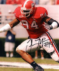 Autographed QUENTIN MOSES Georgia Bulldogs Photo