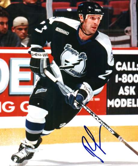 Autographed PETR SVOBODA Tampa Bay Lightning photo