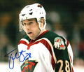 Autographed TODD WHITE  Minnesota Wild Photo