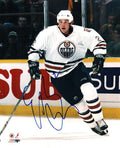 Autographed ERIC BREWER EDMONTON OILERS Photo