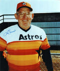 AUTOGRAPHED LES MOSS 8X10 photo  Houston Astros