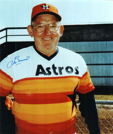 AUTOGRAPHED LES MOSS 8X10 photo  Houston Astros