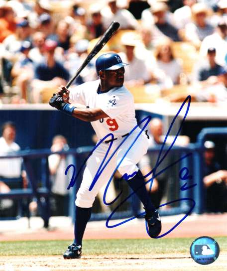 AUTOGRAPHED MARQUIS GRISSOM 8X10 Los Angeles Dodgers photo
