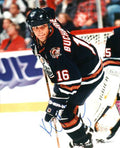 Autographed KELLY BUCHBERGER EDMONTON OILERS Photo