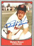 Signed  RALPH KINER Pacific Legends Card