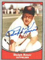 Signed  RALPH KINER Pacific Legends Card