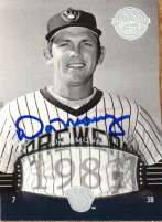 Autographed DON MONEY 2004 Upper Deck Super Team Card