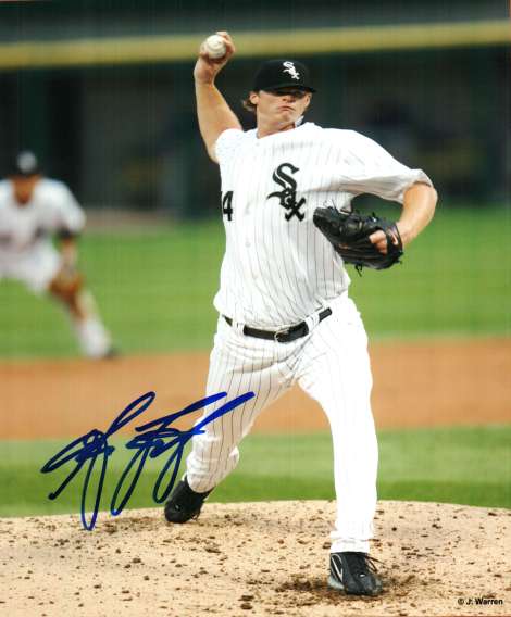 AUTOGRAPHED  GAVIN FLOYD 8X10 Chicago White Sox Photo