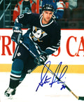 Autographed STEVE RUCCHIN 8X10 Anaheim Ducks Photo