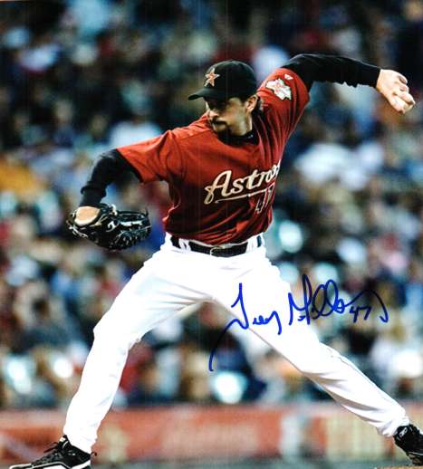AUTOGRAPHED  photo TREVOR MILLER Houston Astros