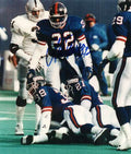Autographed LEE ROUSON New York Giants photo