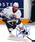 Autographed DANIEL CLEARY EDMONTON OILERS Photo