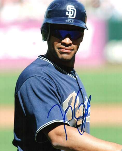 AUTOGRAPHED JOSE CRUZ JR  SD Padres photo