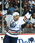 Autographed RADEK DVORAK EDMONTON OILERS Photo