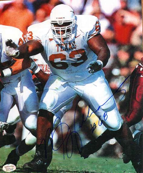 Autographed MIKE WILLIAMS  University of Texas Photo