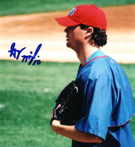 AUTOGRAPHED GARY MAJEWSKI Montreal Expos Photo