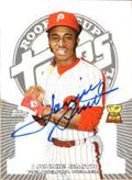 Autographed LONNIE SMITH 2005 TOPPS ROOKIE CUP CARD